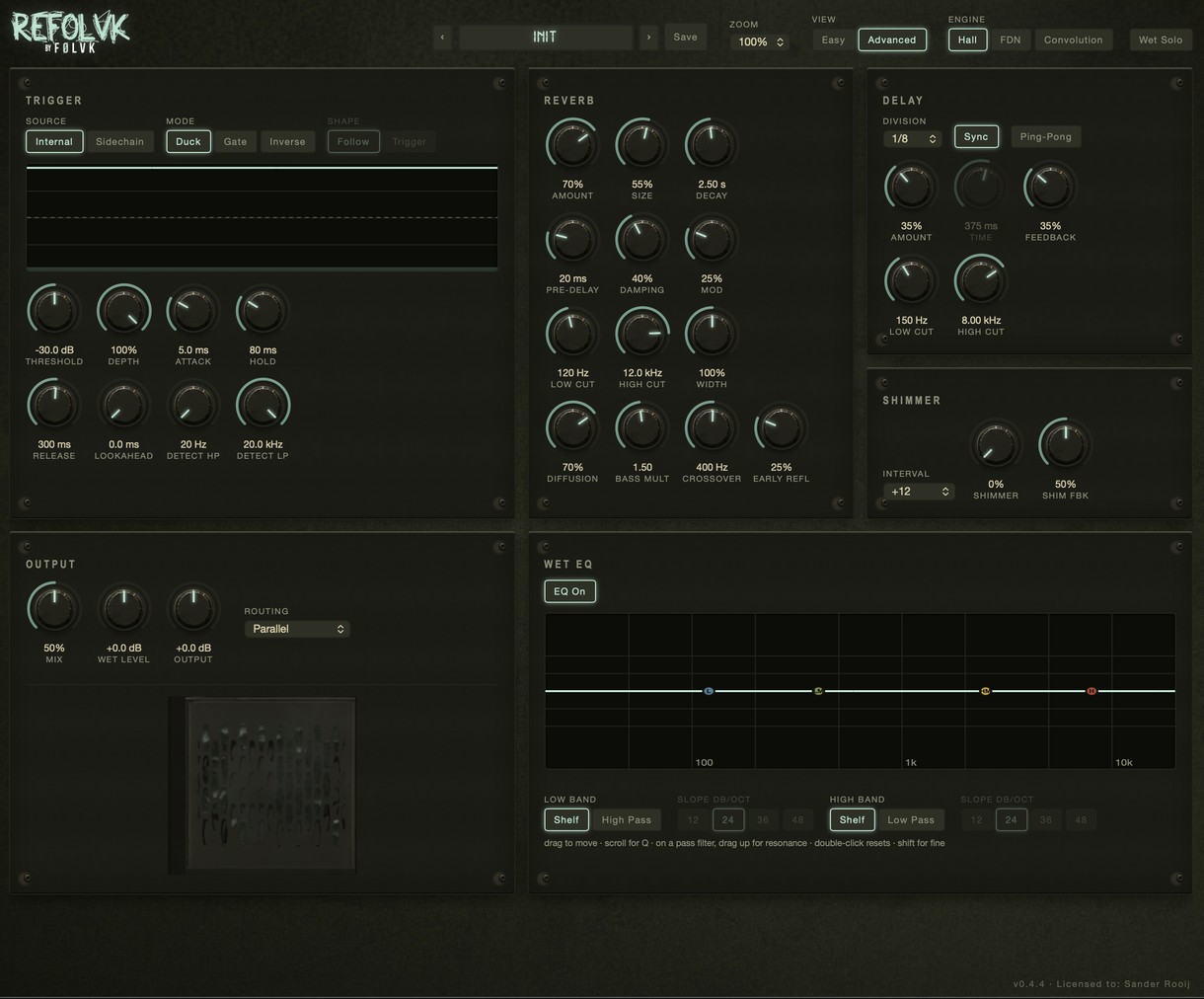 The ReFolvk interface.